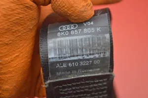 Audi A4 S4 B8 8K Etuistuimen turvavyö 8K0857805K