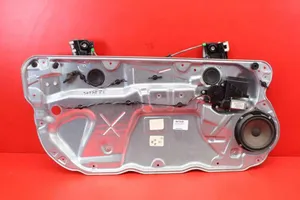 Volkswagen Polo Front door window regulator with motor 6Q2959802A