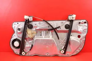 Volkswagen Polo Front door window regulator with motor 6Q2959802A