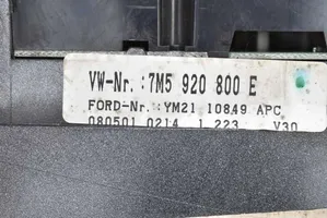 Ford Galaxy Compteur de vitesse tableau de bord 7M5920800E