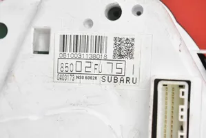 Subaru XV I Tachimetro (quadro strumenti) 85002FJ75