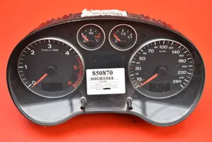 Audi A3 S3 A3 Sportback 8P Speedometer (instrument cluster) 8P0920930Q