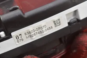 Toyota Verso Compteur de vitesse tableau de bord 83800-0F070