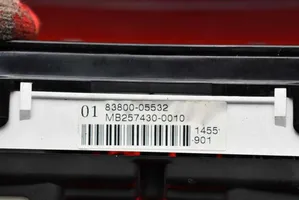 Toyota Avensis Verso Speedometer (instrument cluster) 83800-05532