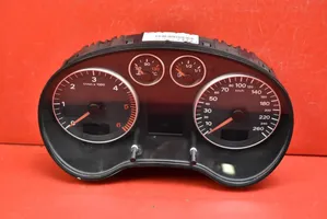 Audi A3 S3 8P Speedometer (instrument cluster) 8P0920930G