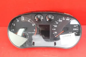 Audi A3 S3 8L Compteur de vitesse tableau de bord 8L0919880AX