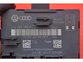 Audi Q7 4L Unité de commande, module ECU de moteur 4F0959795P