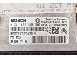 Peugeot 3008 I Unité de commande, module ECU de moteur 9665674480