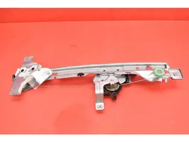 Peugeot 3008 I Rear door window regulator with motor 9682808780