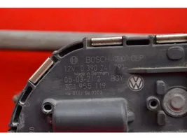 Volkswagen PASSAT B5.5 Front wiper linkage and motor 3C1955023B