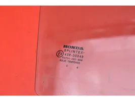 Honda Civic Rear door window glass HONDA