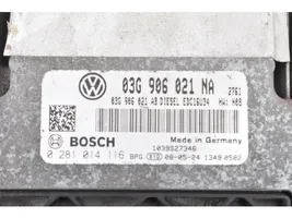 Volkswagen Golf V Komputer / Sterownik ECU silnika 03G906021NA