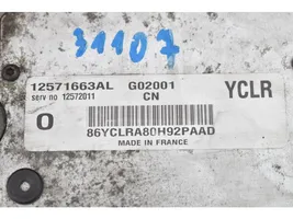 Opel Vectra C Блок управления двигателем ECU 12571663AL