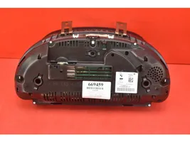 BMW 5 F10 F11 Spidometrs (instrumentu panelī) 9383487-01