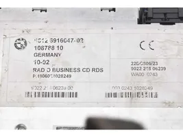 BMW 3 E36 Radio/CD/DVD/GPS-pääyksikkö 6916047