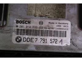 BMW 7 E65 E66 Moottorin ohjainlaite/moduuli (käytetyt) 7791572