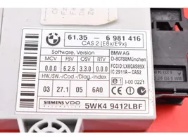 BMW 5 E60 E61 Unité de commande, module ECU de moteur 6981416