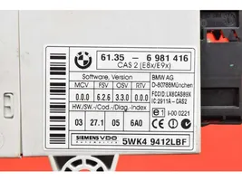 BMW X3 E83 Motora vadības bloka ECU 6981416