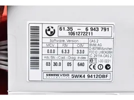 BMW X3 E83 Komputer / Sterownik ECU silnika 6943791