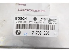 BMW 5 E39 Moottorin ohjainlaite/moduuli (käytetyt) 7790220