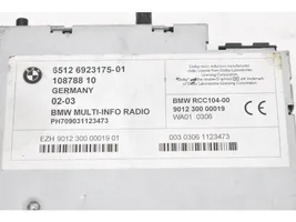 BMW X3 E83 Unità principale autoradio/CD/DVD/GPS 6923175