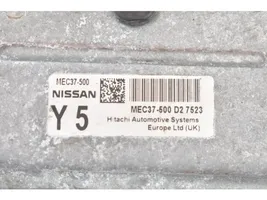 Nissan Note (E11) Komputer / Sterownik ECU silnika MEC37-500D27523