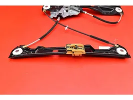 Opel Astra J Front door window regulator with motor 13350759