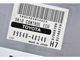 Cadillac SRX Unité de commande, module ECU de moteur 89540-48340