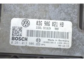 Volkswagen Golf V Komputer / Sterownik ECU silnika 03G906021HB