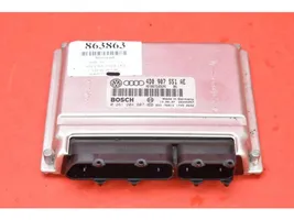 Audi A6 S6 C5 4B Unité de commande, module ECU de moteur 4D0907551AE