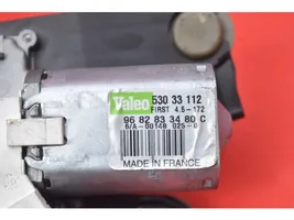 Citroen C5 Moteur d'essuie-glace arrière 9682833480C