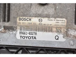 Toyota Yaris Centralina/modulo motore ECU 89661-0D270