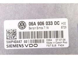 Volkswagen Golf V Komputer / Sterownik ECU silnika 06A906033DC