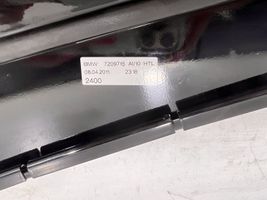 BMW 5 F10 F11 Rivestimento modanatura del vetro della portiera posteriore 