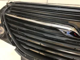 Opel Grandland X Grille calandre supérieure de pare-chocs avant YP00023977