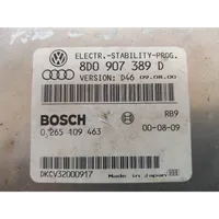 Audi A6 S6 C5 4B ESP (stabilumo sistemos) valdymo blokas 8D0907389D