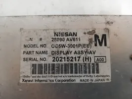 Nissan Primera Unité principale radio / CD / DVD / GPS 28090AV611
