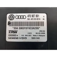 Audi A6 S6 C6 4F Rankinio stabdžio valdymo blokas 4F0907801