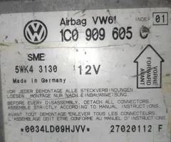 Volkswagen PASSAT B3 Turvatyynyn ohjainlaite/moduuli 1C0909605B00L