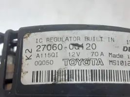 Toyota Aygo AB10 Alternador 270600Q120