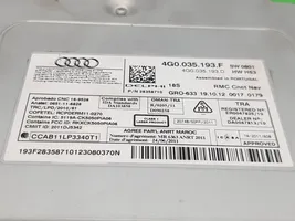 Audi A6 S6 C7 4G Unité principale radio / CD / DVD / GPS 4G0035193F