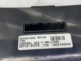 SsangYong Tivoli Panel klimatyzacji 6871035310