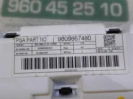 Citroen C5 Aircross Tachimetro (quadro strumenti) 9809867480