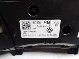 Volkswagen Golf SportWagen Tachimetro (quadro strumenti) 517920741A