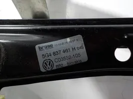 Volkswagen Golf SportWagen Etuoven manuaalinen ikkunan nostin 5G4837461H