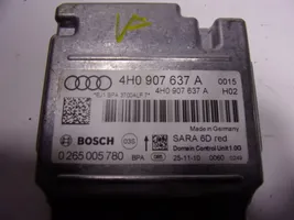 Audi A8 S8 D4 4H Centralina/modulo airbag 4H0907637L