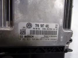 Volkswagen Touareg II Calculateur moteur ECU 7P09074017P0