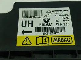 Renault Megane IV Turvatyynyn ohjainlaite/moduuli 985105478R