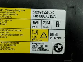 BMW X1 E84 Poduszka powietrzna Airbag boczna 72122991556