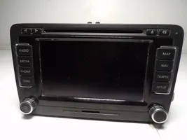 Volkswagen Golf SportWagen Radio/CD/DVD/GPS-pääyksikkö 1T0035680B